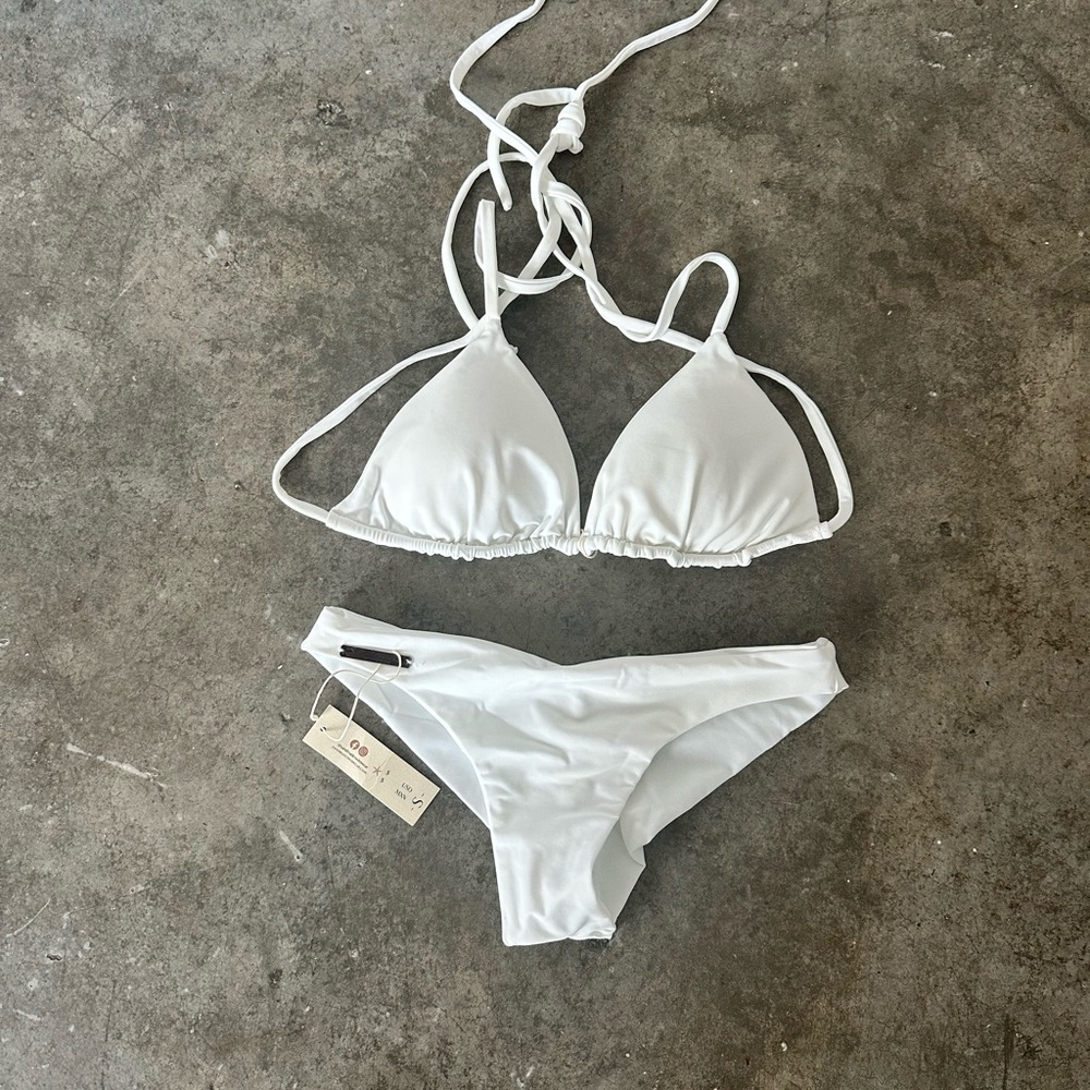 White Bikini Set